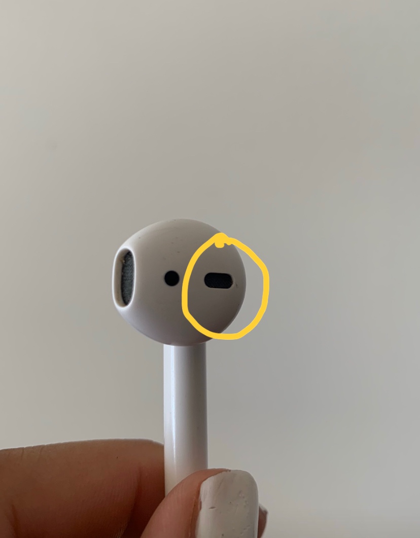 delikat svimmel gøre det muligt for Airpods sound on the side. - Apple Community