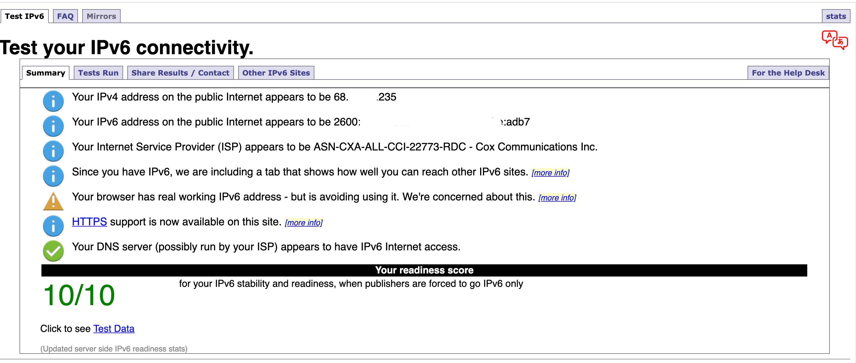 Ipv6 Airport Extreme Time Capsule Cox Isp Apple Community