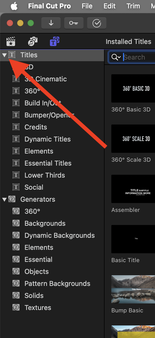 missing effects, transitions, composition… Apple Community