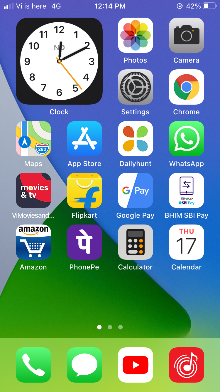 clock widget - Apple Community