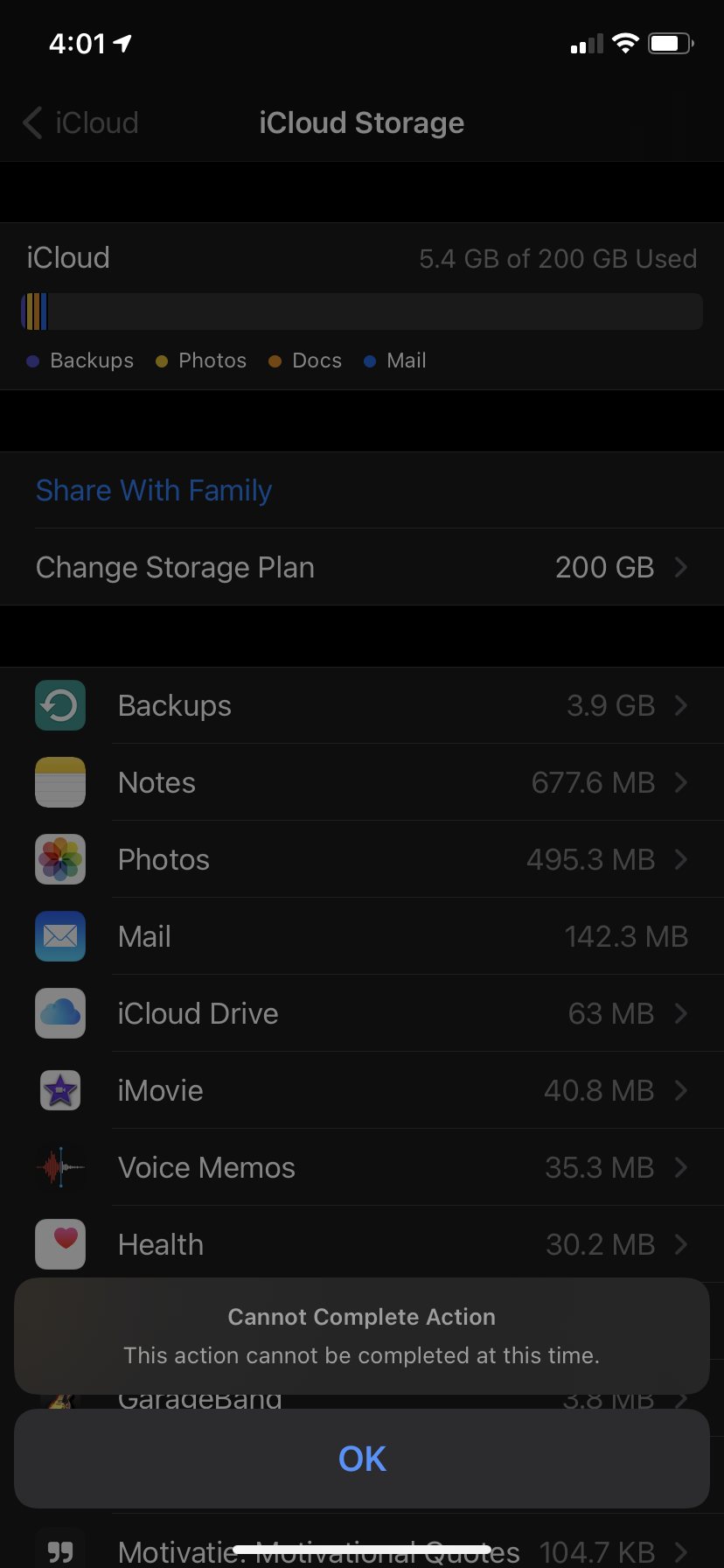 Family Sharing ICloud Storage Not Working Apple Community