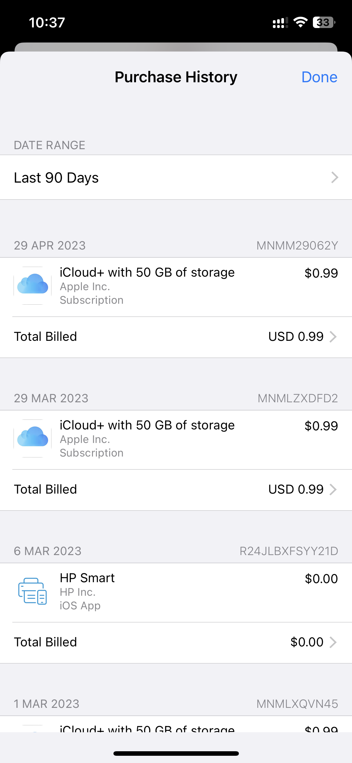 unauthorized charges Apple Community