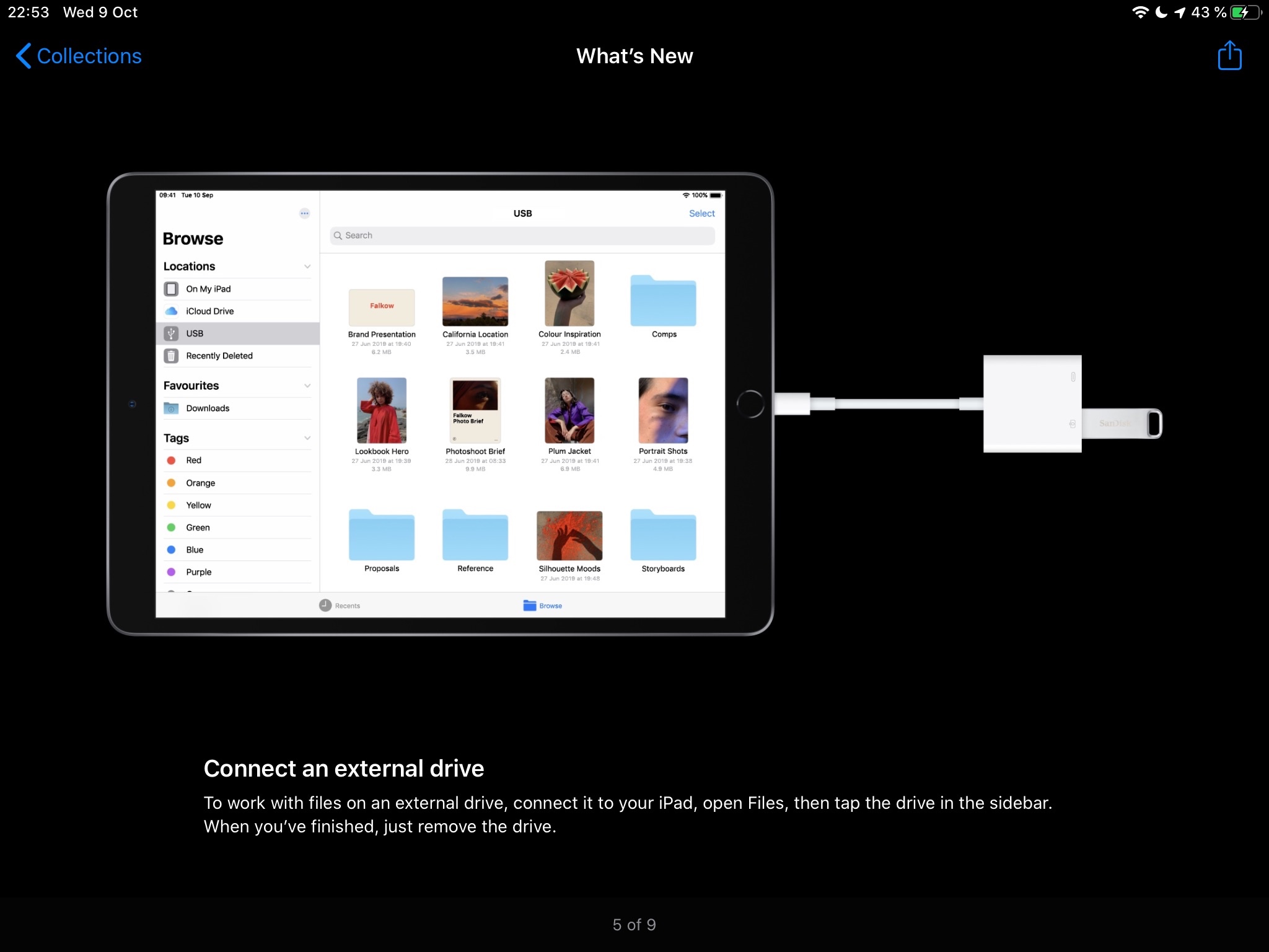 External usb drives on iPads (a… - Apple Community