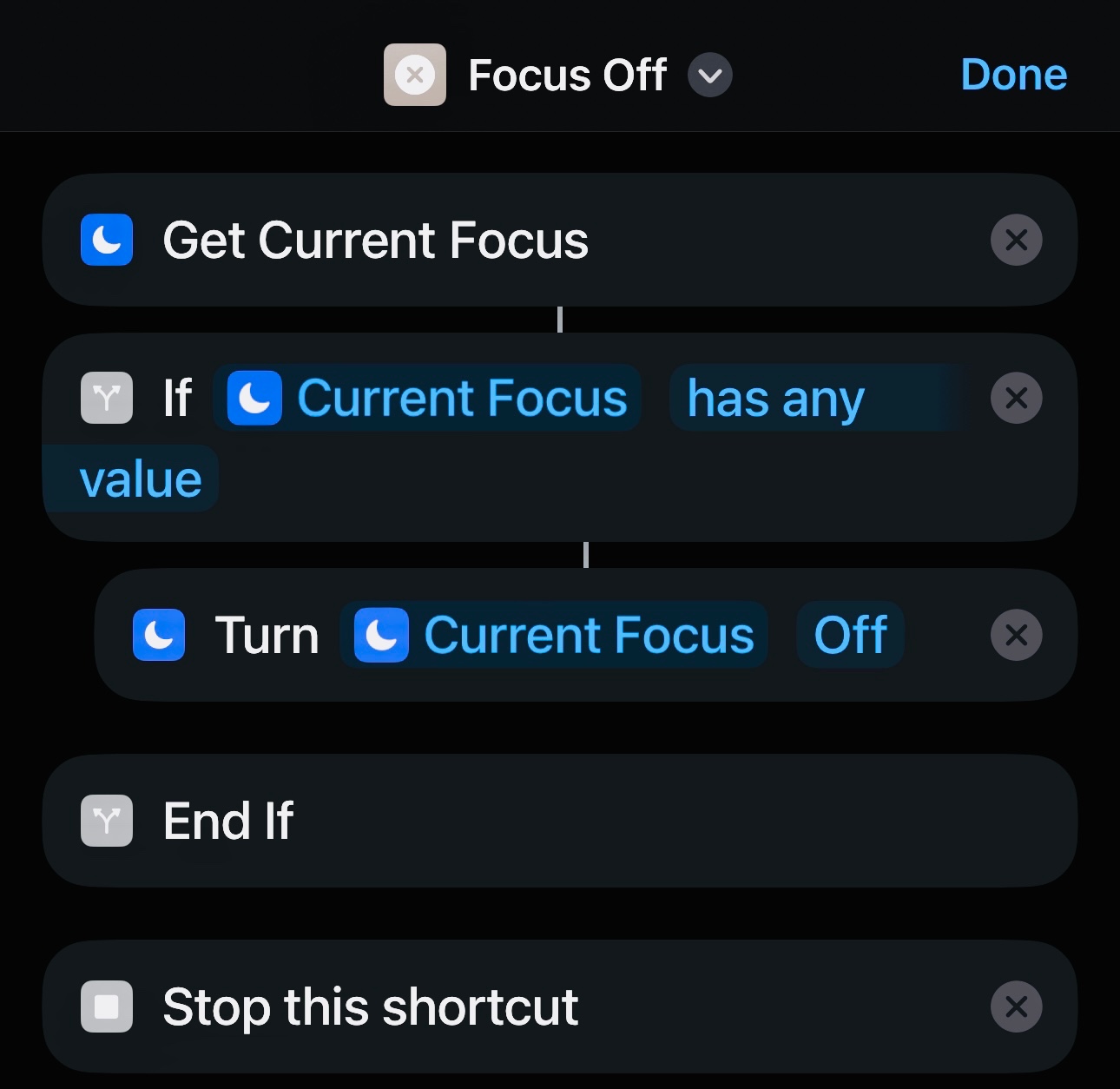 turn-off-focus-with-a-shortcut-ios-16-4-apple-community