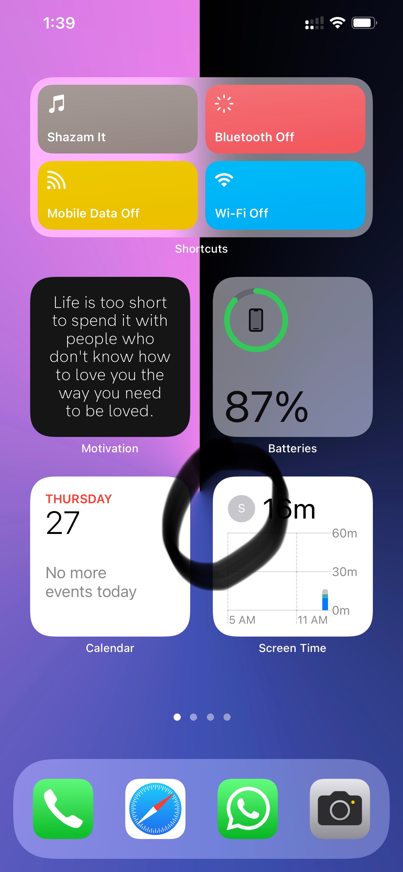 screen time widget not working iphone