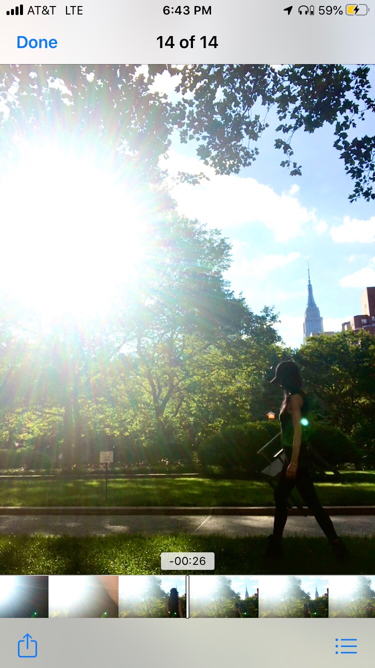 Green orb in iPhone camera Apple Community