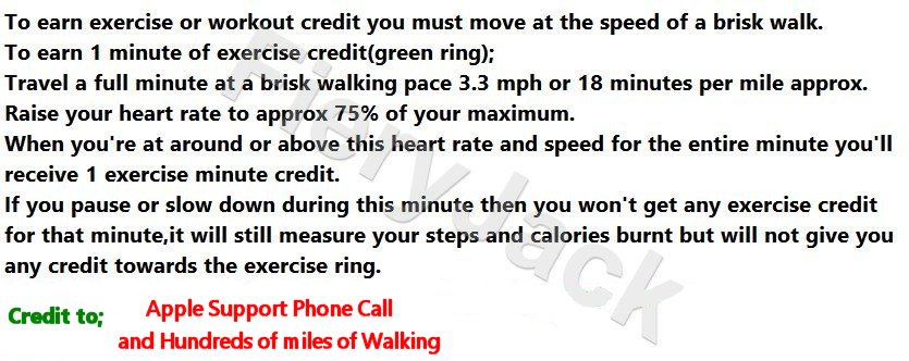 Apple watch outdoor walk best sale not counting exercise 2021