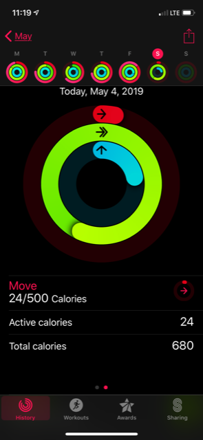 Apple Watch Activity Move Ring Not Syncin… - Apple Community