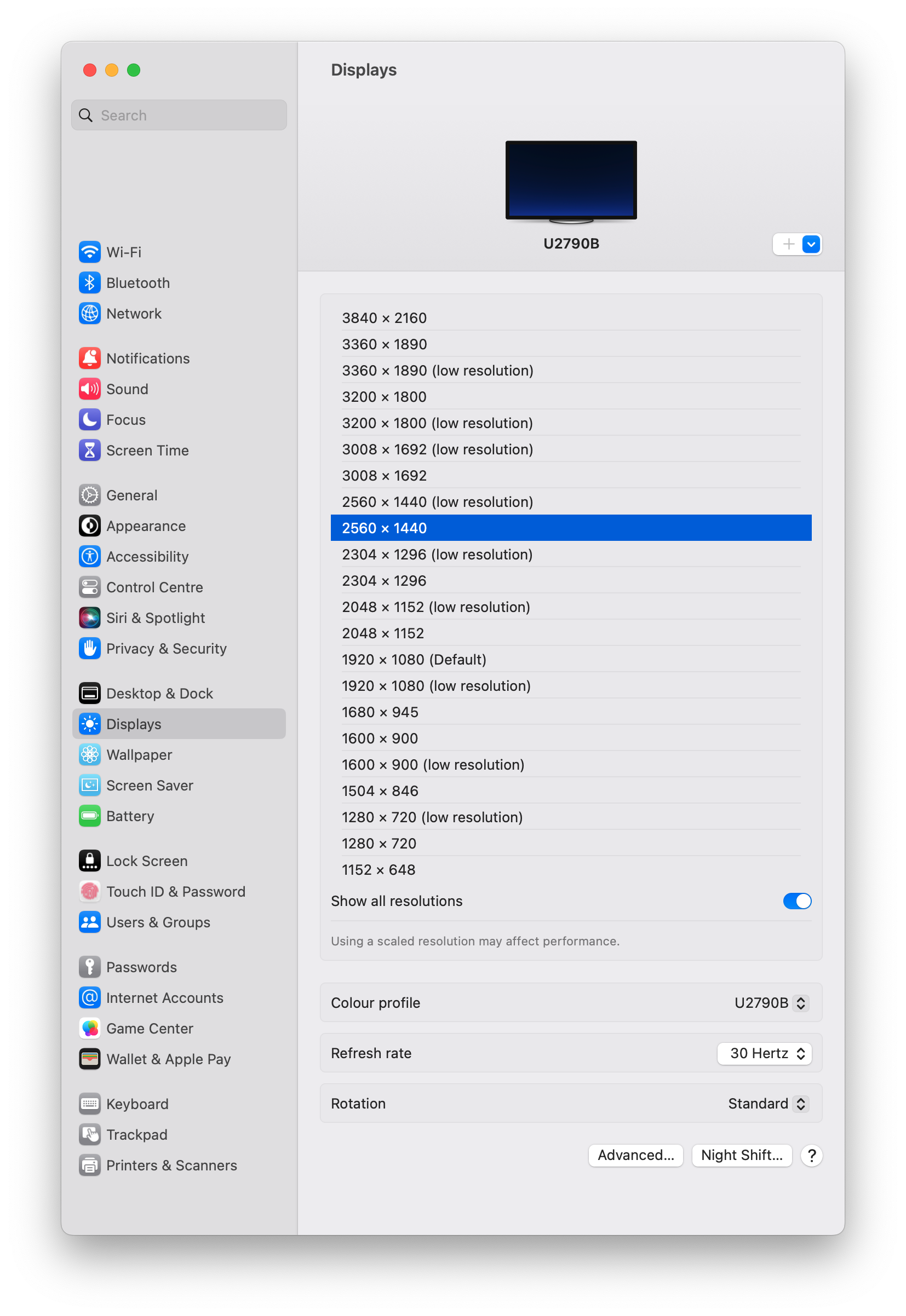 M1 MacBook Pro 5K monitor refresh rate re… Apple Community