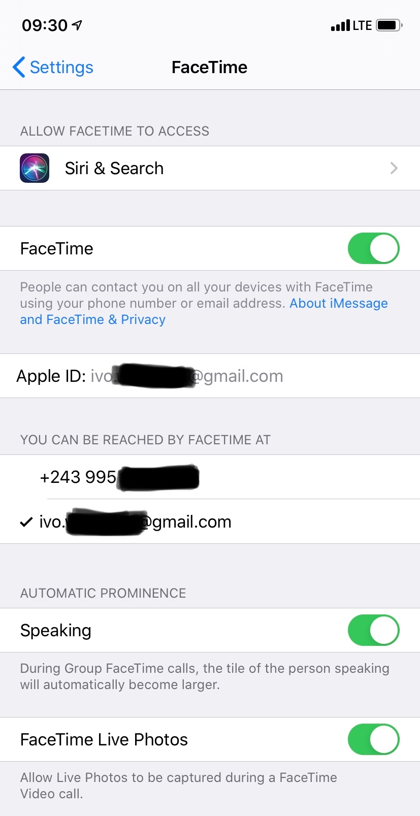 Changing FaceTime and messaging number. - Apple Community