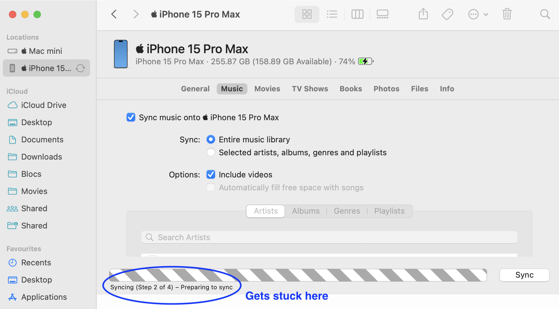 Apple Music app not fully syncing to iPho… Apple Community