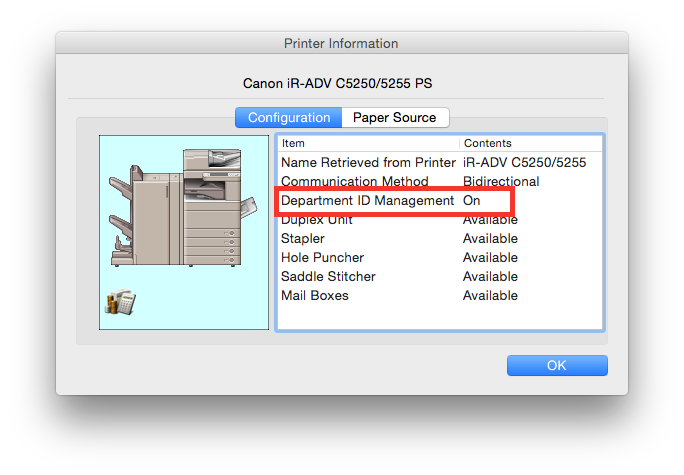 Cannot Print Imagerunner Advance Ir Adv Apple Community