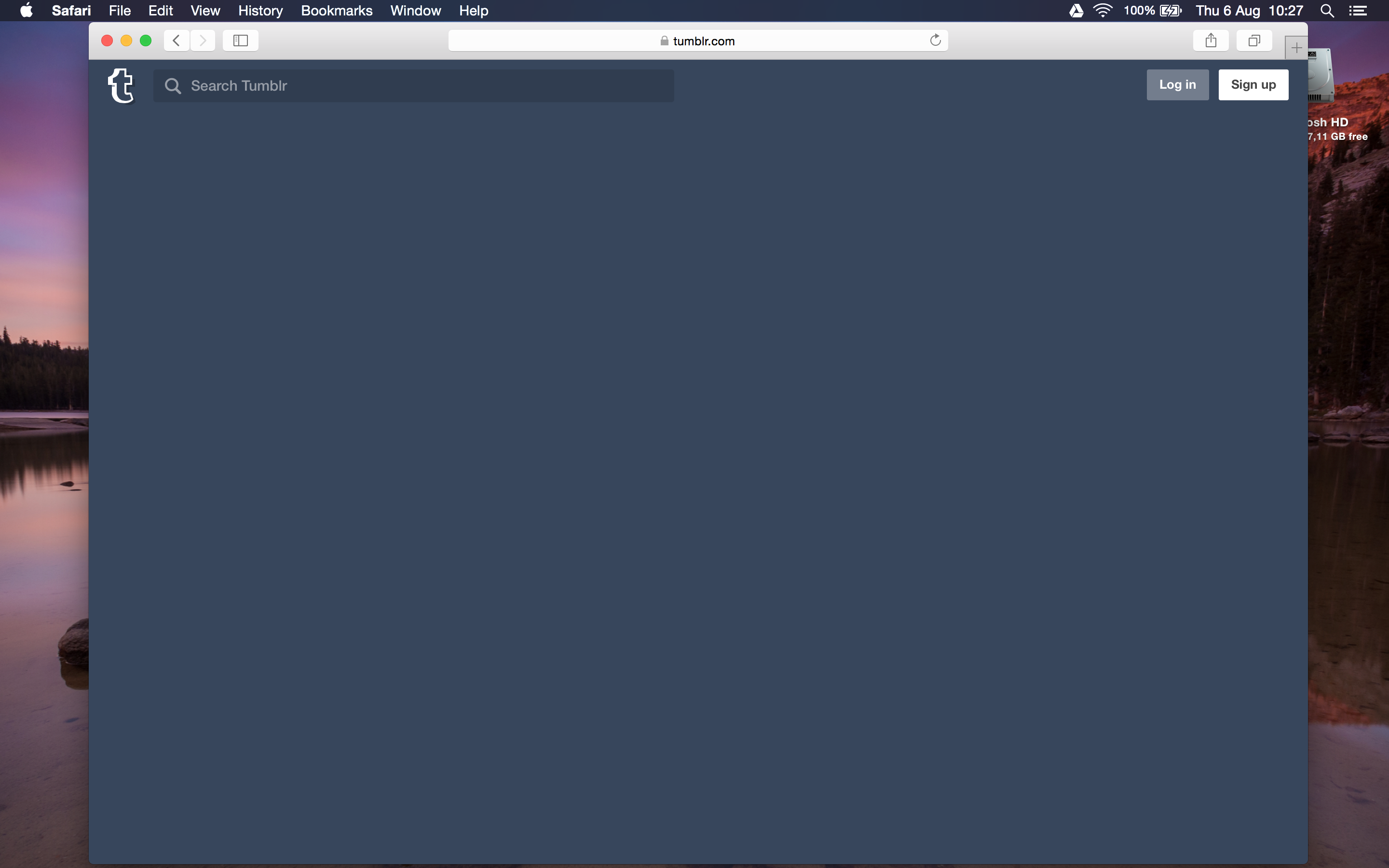 Can't login to Tumblr on Safari - Apple Community