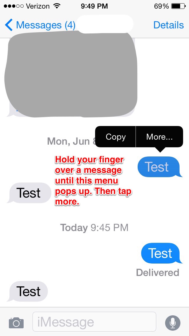 I need to download my text messages to a … - Apple Community