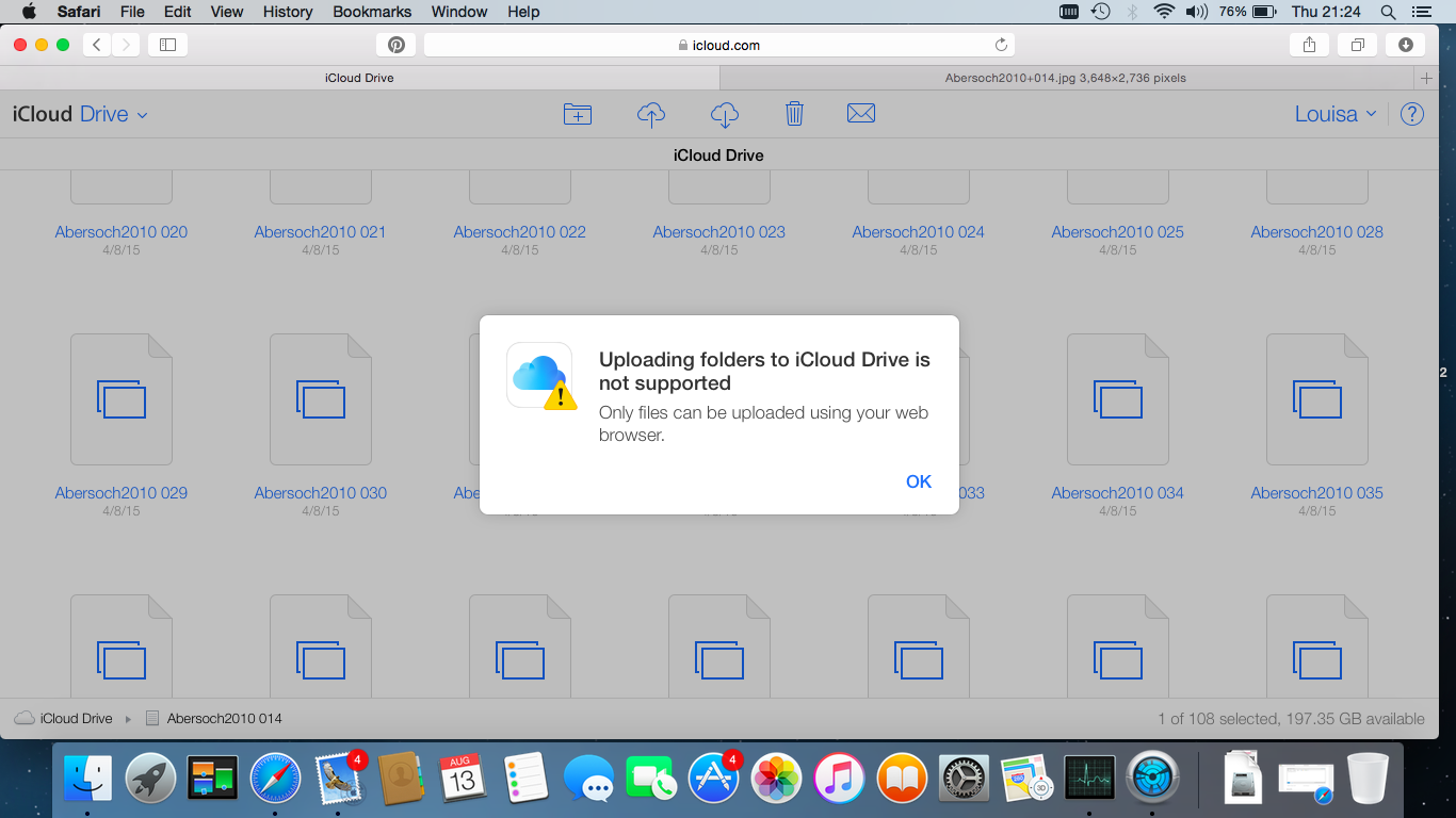 Uploading Folders Into ICloud - Apple Community