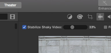 Is there any way to gyro-stabilize clips … - Apple Community