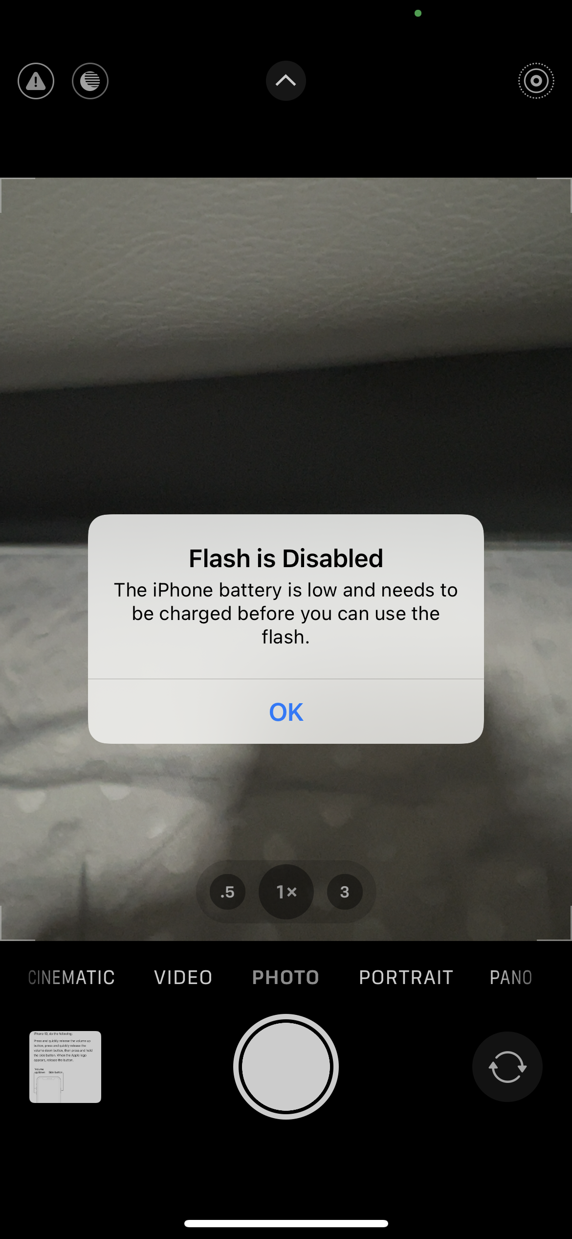 Iphone 13 pro camera flash not - Apple Community