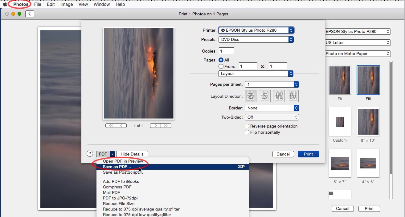 How Do I Export A Jpg To Pdf In The Photo Apple Community
