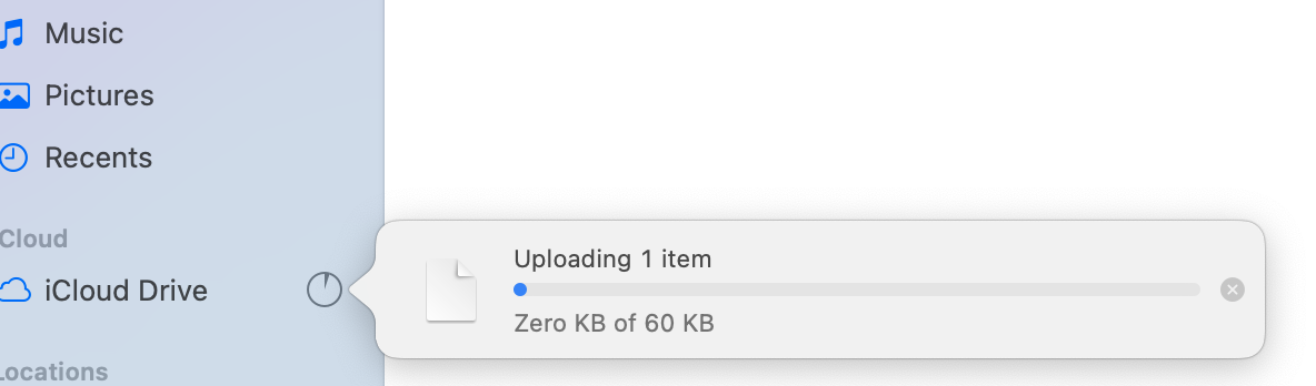 WHY Does ICloud Get Stuck On "0 KB UPLOAD… - Apple Community