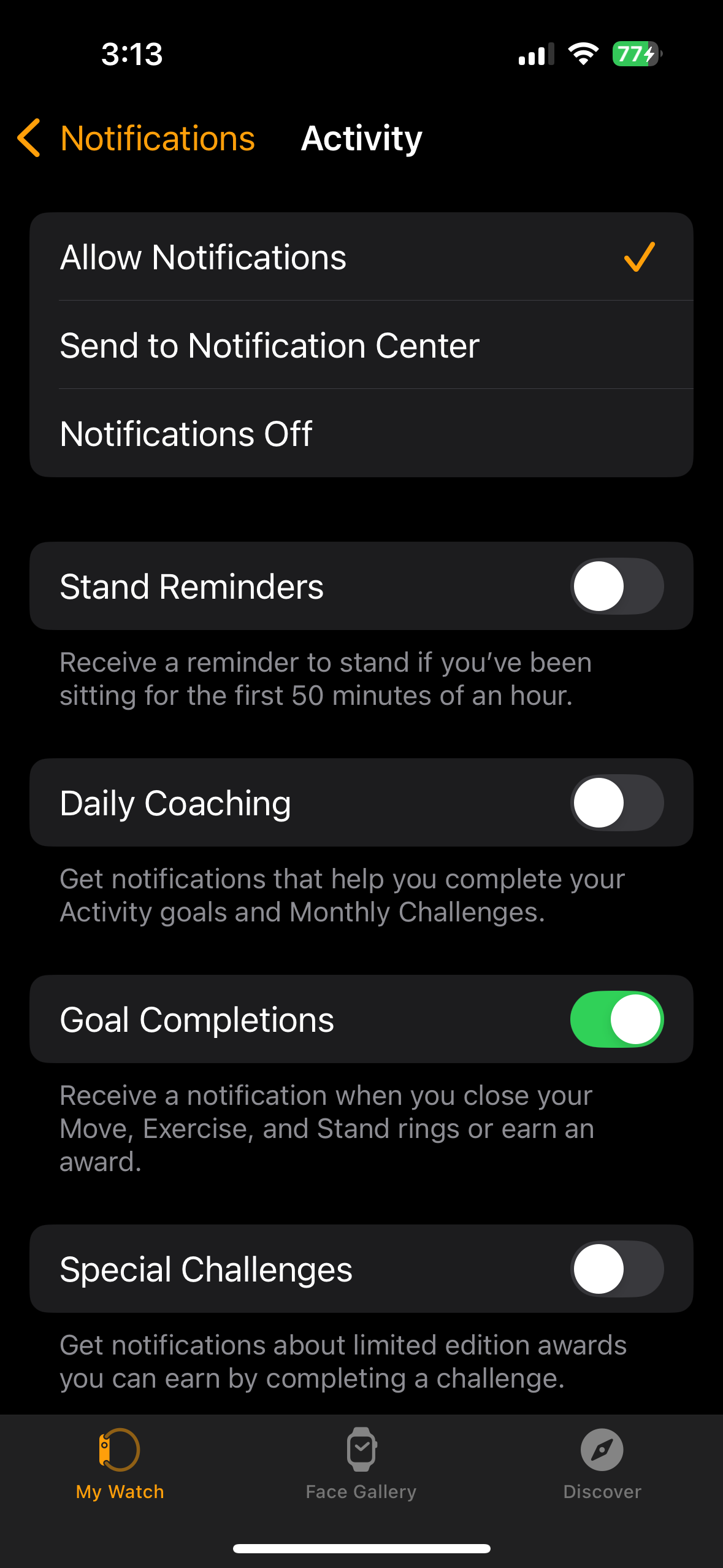 Monthly Fitness Challenge Notifications W… Apple Community