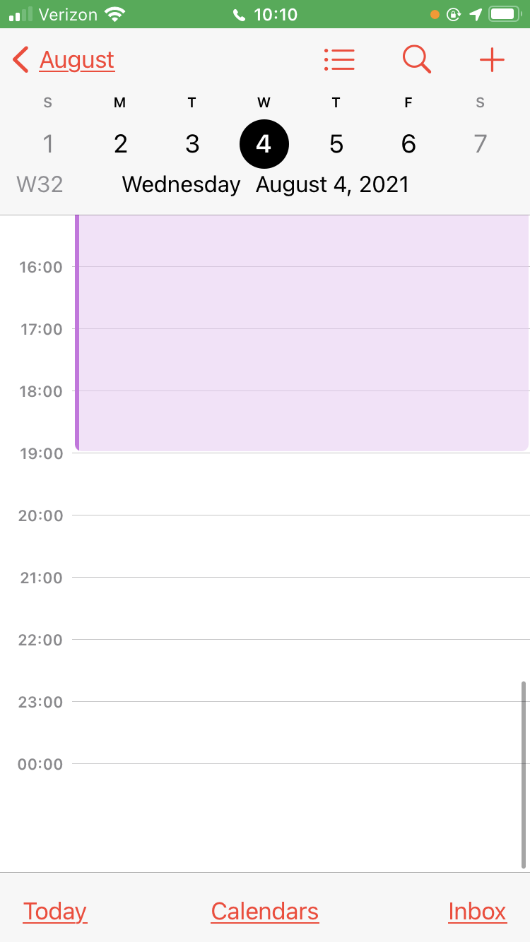 Why does my calendar no longer scroll thr… Apple Community