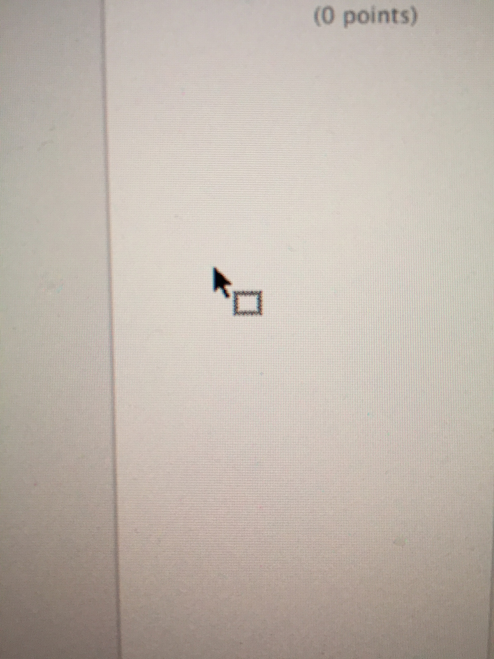 Box attached to cursor/pointer Apple Community