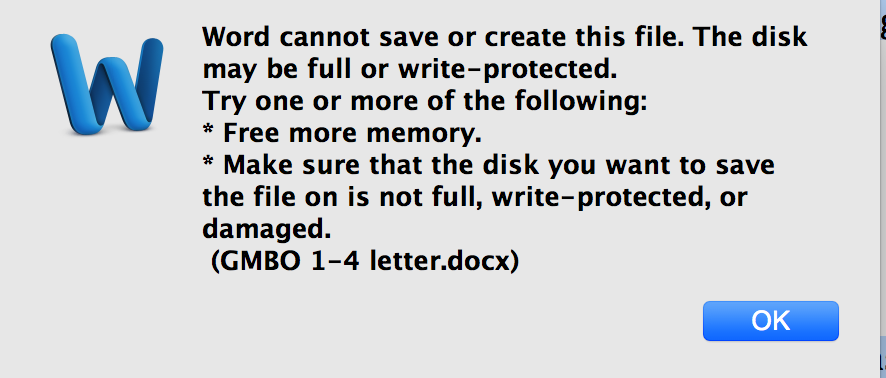 Read Write Access  MICROSOFT WORD  Apple Community