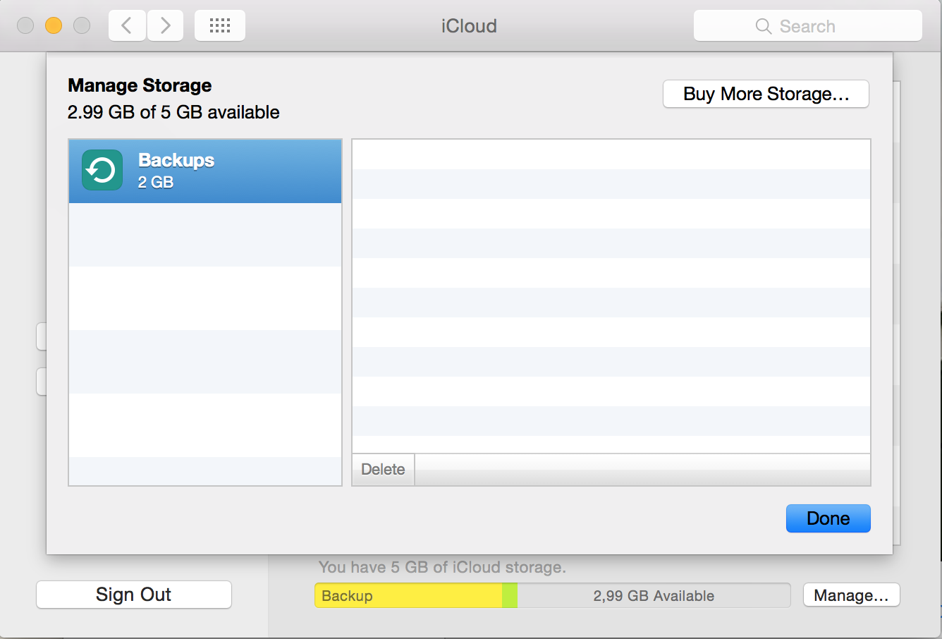 Can't Delete ICloud Backup - Apple Community