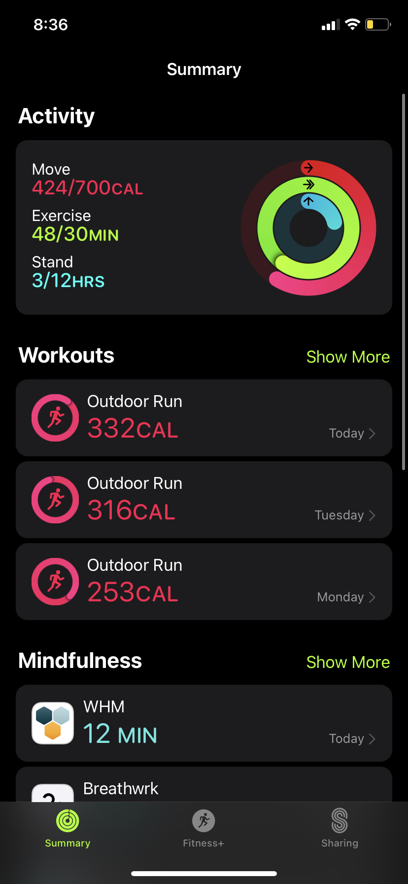 Workout Display Metrics - Apple Community