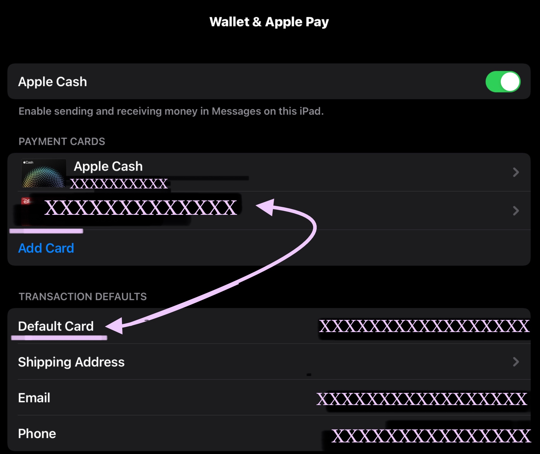 Apple wallet/IPad Apple Community