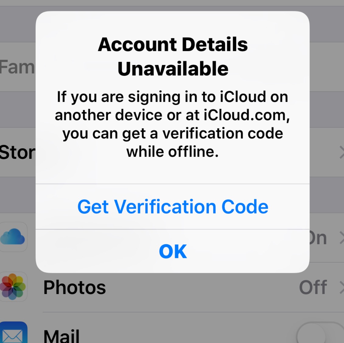 Icloud Will Not Let Me See My Account Inf Apple Community