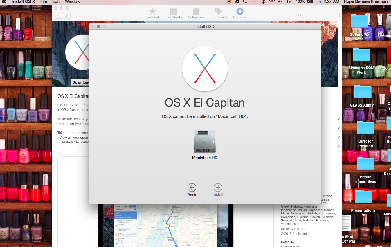 Install El Capitan Without Apple Id
