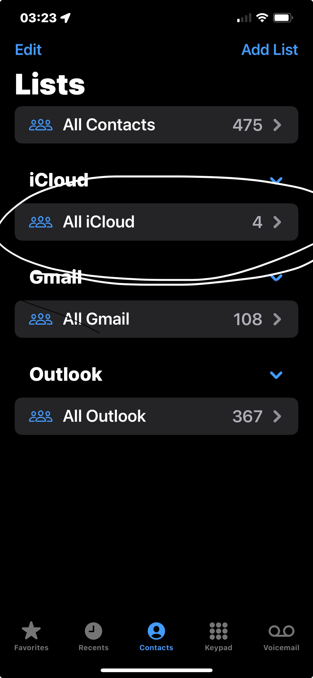 Contacts missing from iCloud on phone but… Apple Community