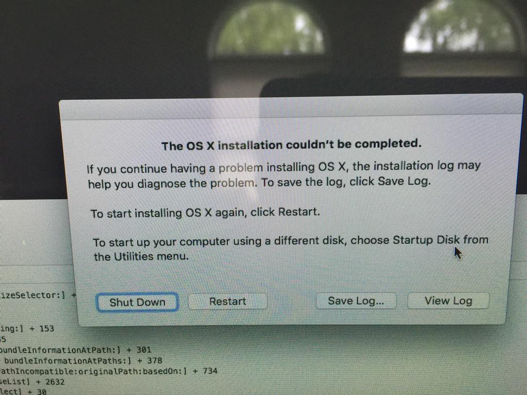 Lily error mac os 10 10