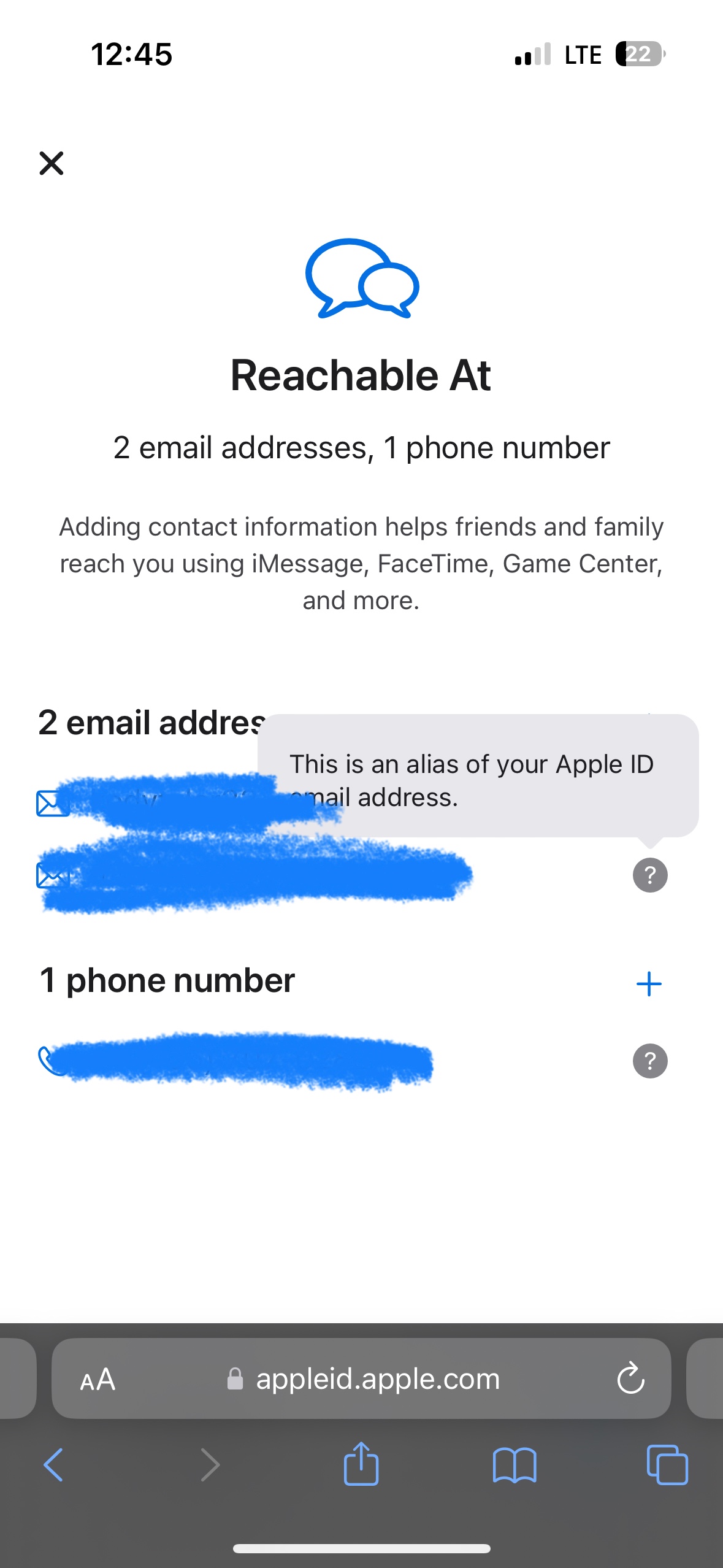 cannot remove icloud email from apple id