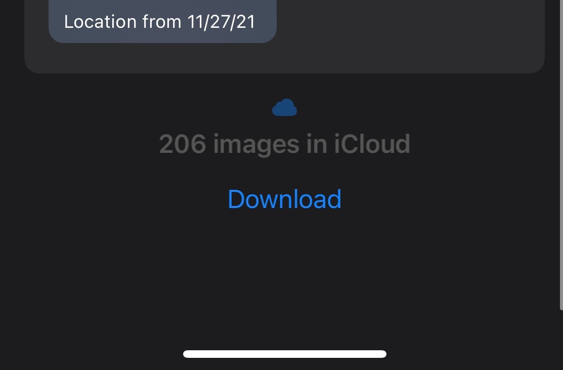206 images in iCloud? What does it mean Apple Community