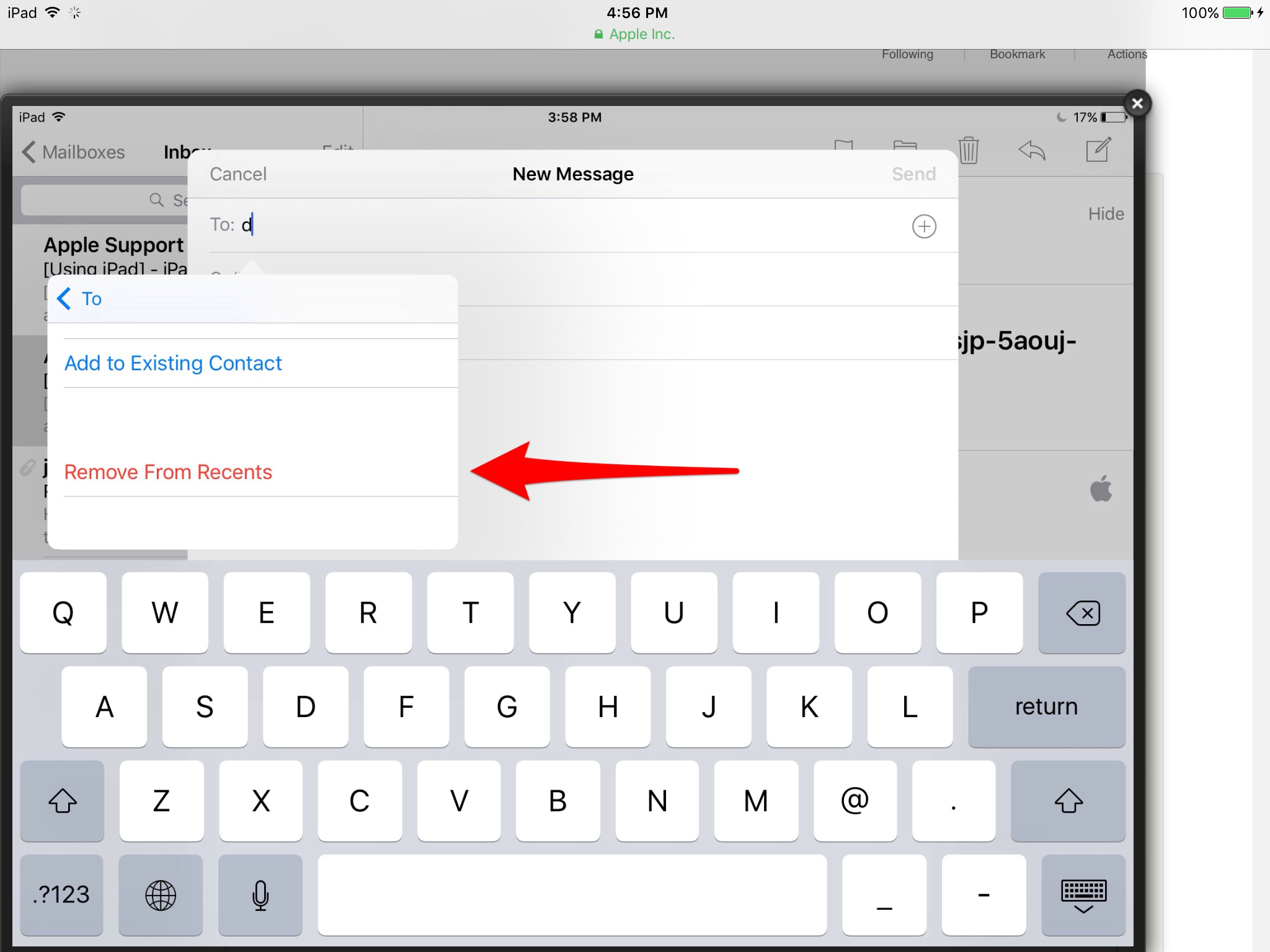 remove-old-email-in-autofill-apple-community