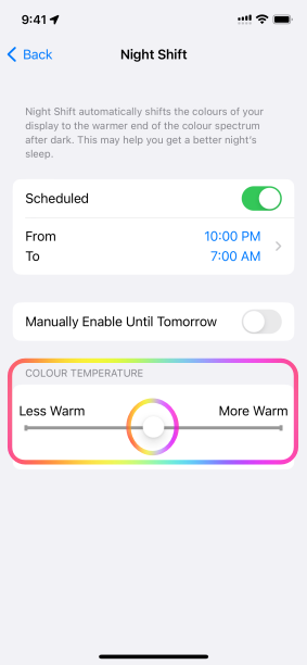How To Enable Night Shift On iPhone & Set It To Match Your Schedule