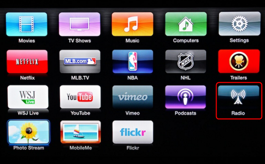 Årligt Nervesammenbrud kompas Missing radio app on Apple TV 4? - Apple Community