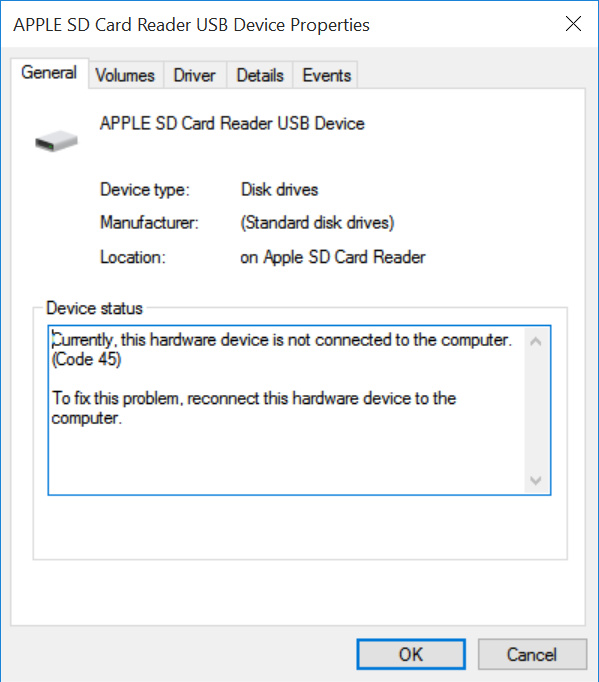 SD Card Reader not in Windows 10 Apple Community