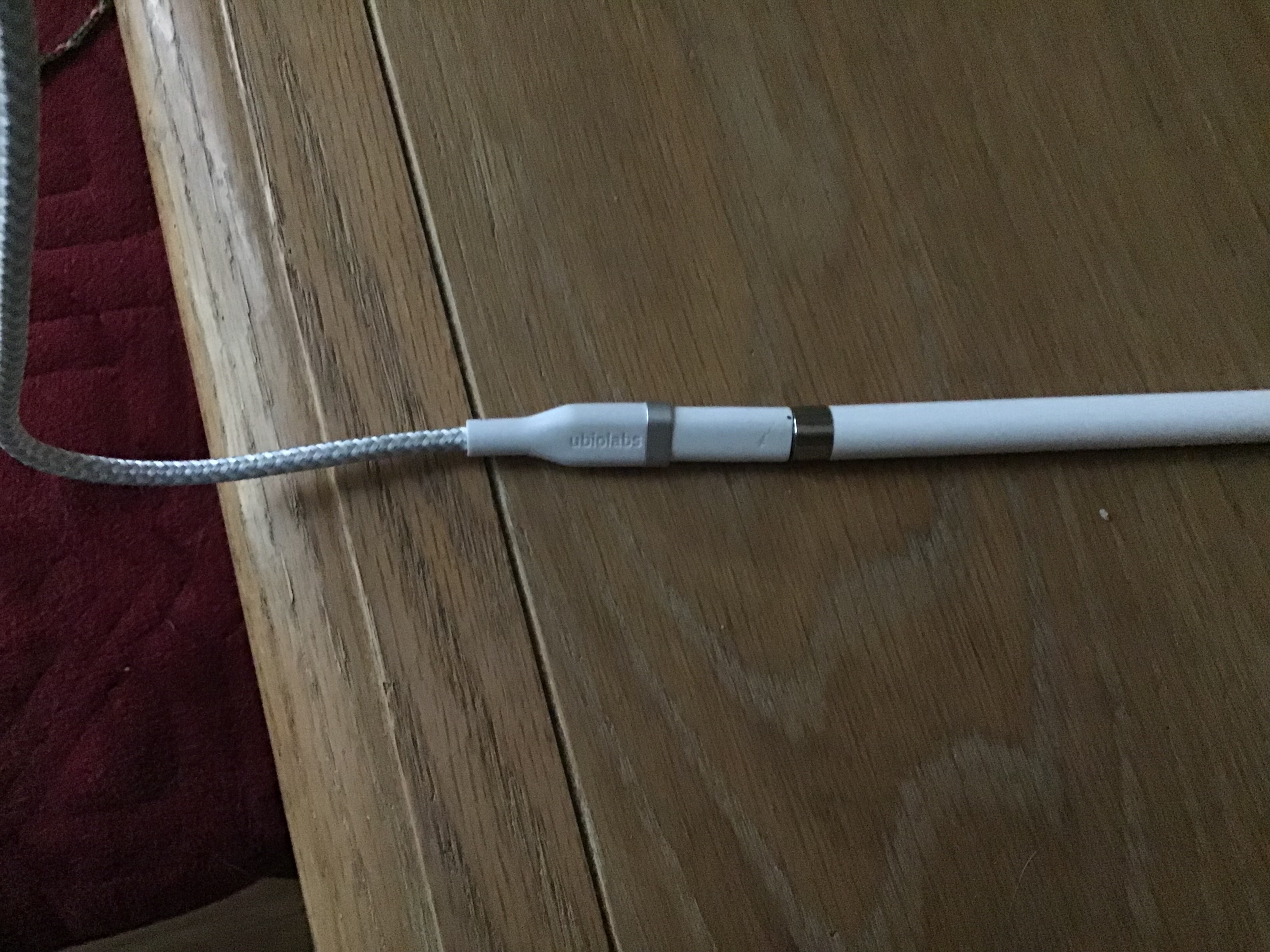 iPad 6 pin charger for the pen Apple Community