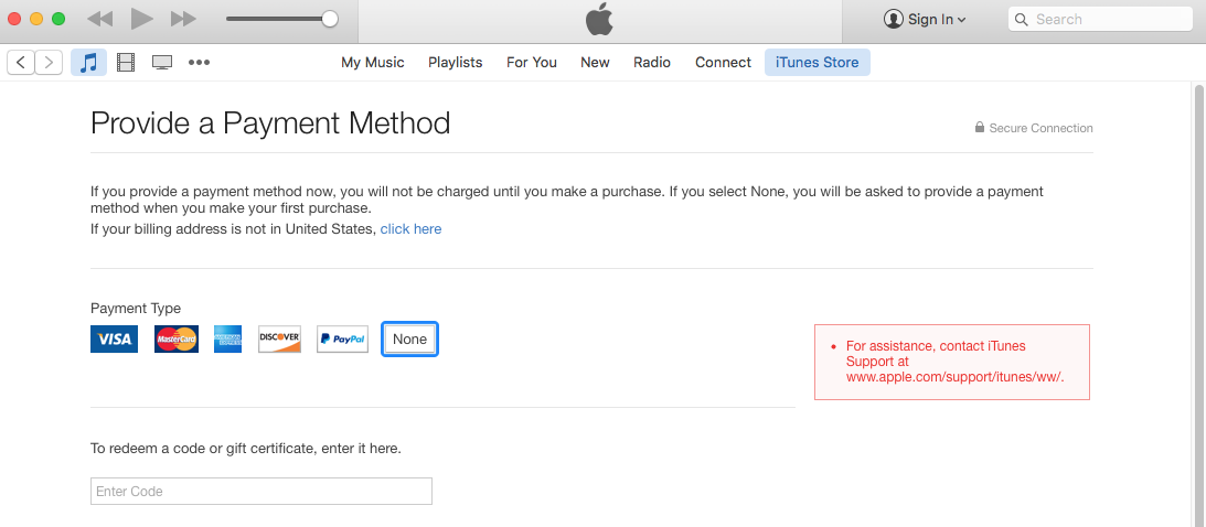 Can T Create App Store Itunes Account Wit Apple Community