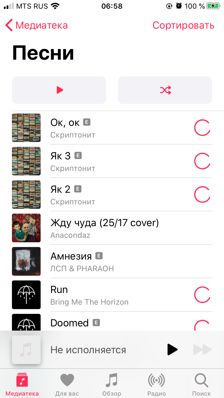 Что значит звездочка в apple music