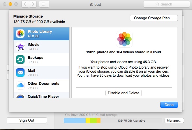 My Icloud Photo Library Has Been Disabled Apple Community