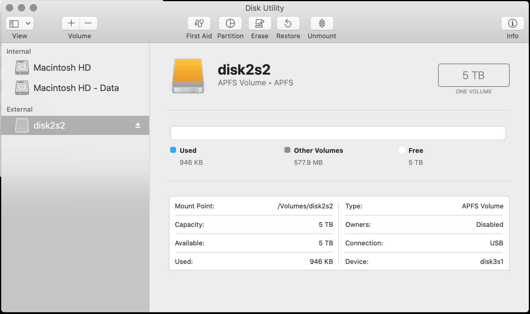 Unable to mount external hard drive Apple Community