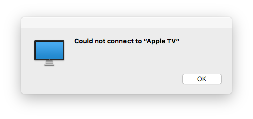 Airplay cannot connect to Apple TV Chec… - Apple Community