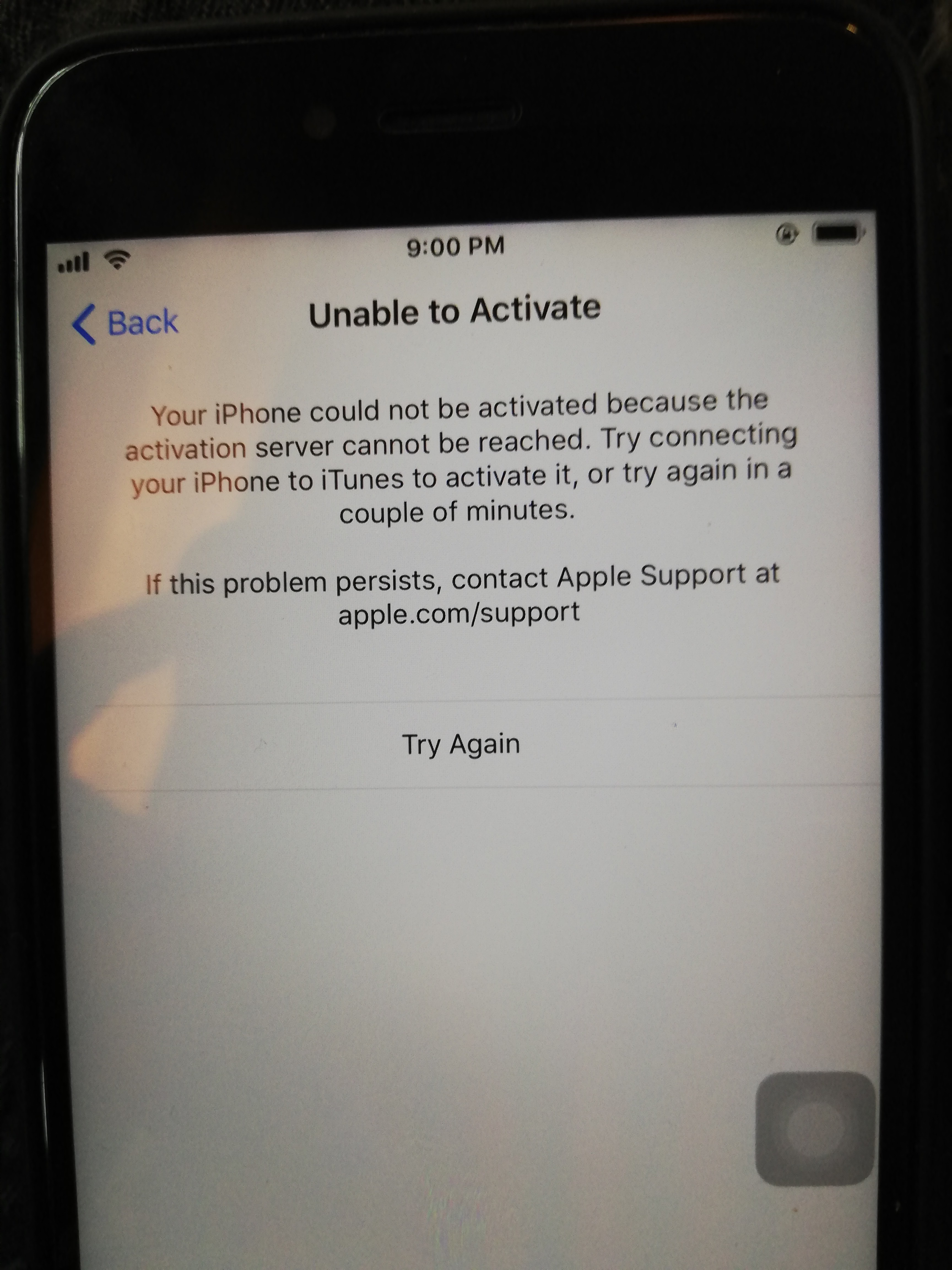 Sim card not valid - Apple Community