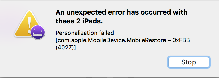 Apple application support was not found error 2 что делать