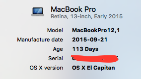 Mbp Retina Battery Design Capacity In Les Apple Community