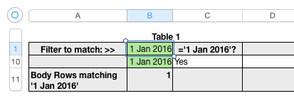 Any way to get a count of filtered rows Apple Community